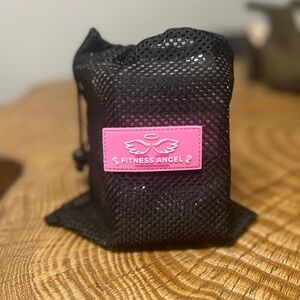 Fitness Angel Black Mesh Bag